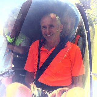 Paul in Helicopter